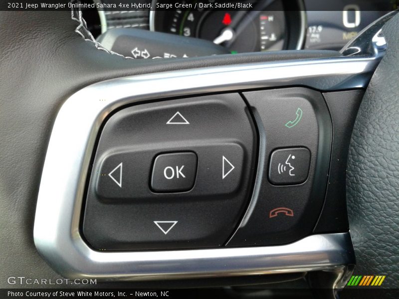  2021 Wrangler Unlimited Sahara 4xe Hybrid Steering Wheel