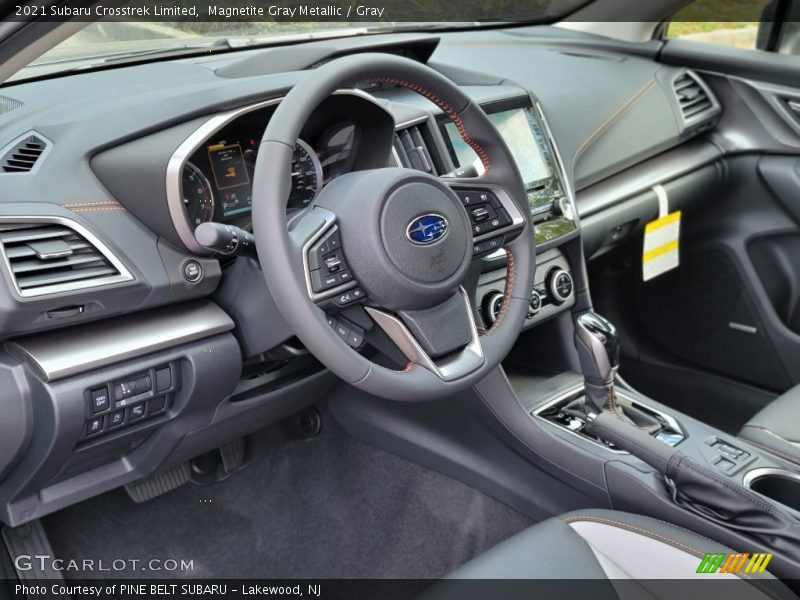 Magnetite Gray Metallic / Gray 2021 Subaru Crosstrek Limited