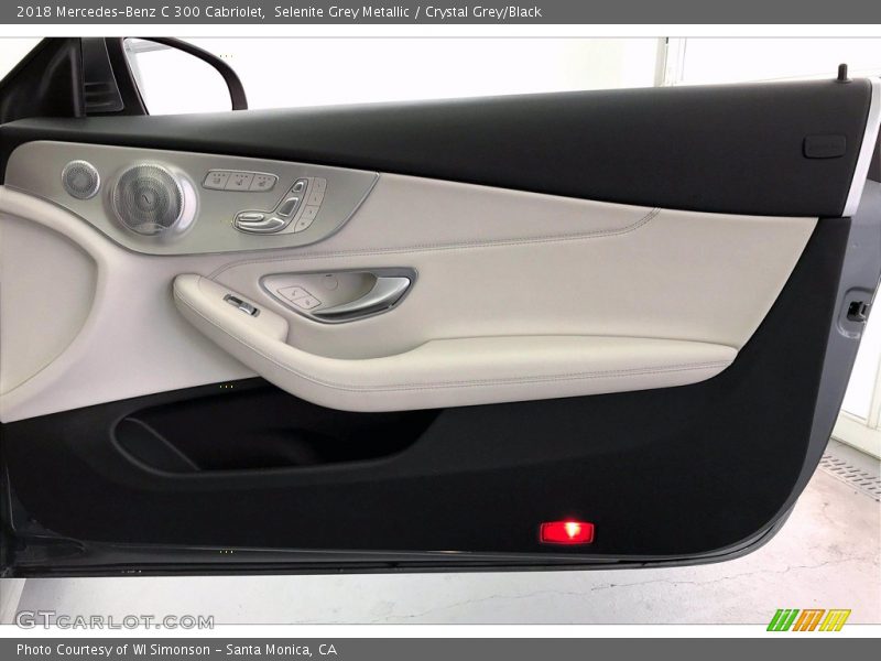 Selenite Grey Metallic / Crystal Grey/Black 2018 Mercedes-Benz C 300 Cabriolet