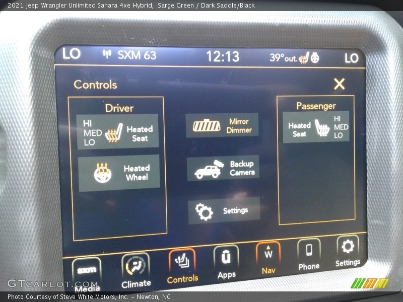 Sarge Green / Dark Saddle/Black 2021 Jeep Wrangler Unlimited Sahara 4xe Hybrid