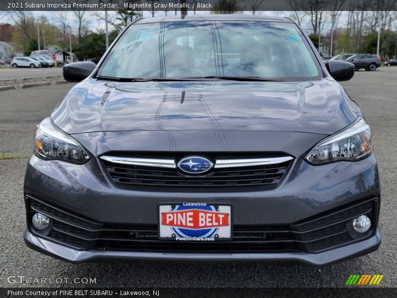 Magnetite Gray Metallic / Black 2021 Subaru Impreza Premium Sedan