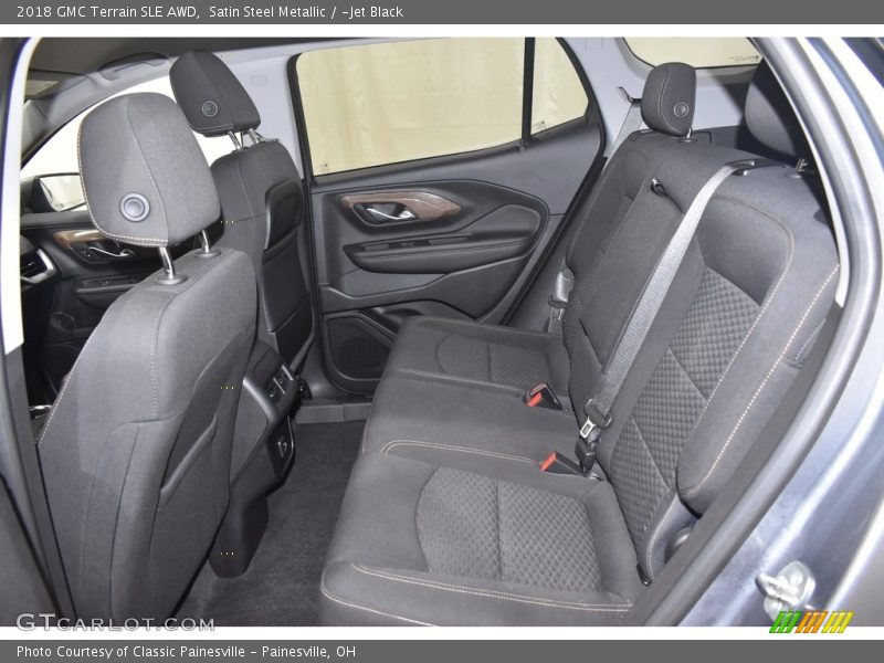 Satin Steel Metallic / ­Jet Black 2018 GMC Terrain SLE AWD