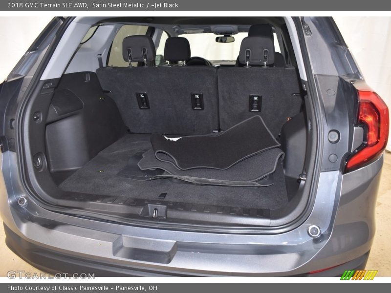 Satin Steel Metallic / ­Jet Black 2018 GMC Terrain SLE AWD