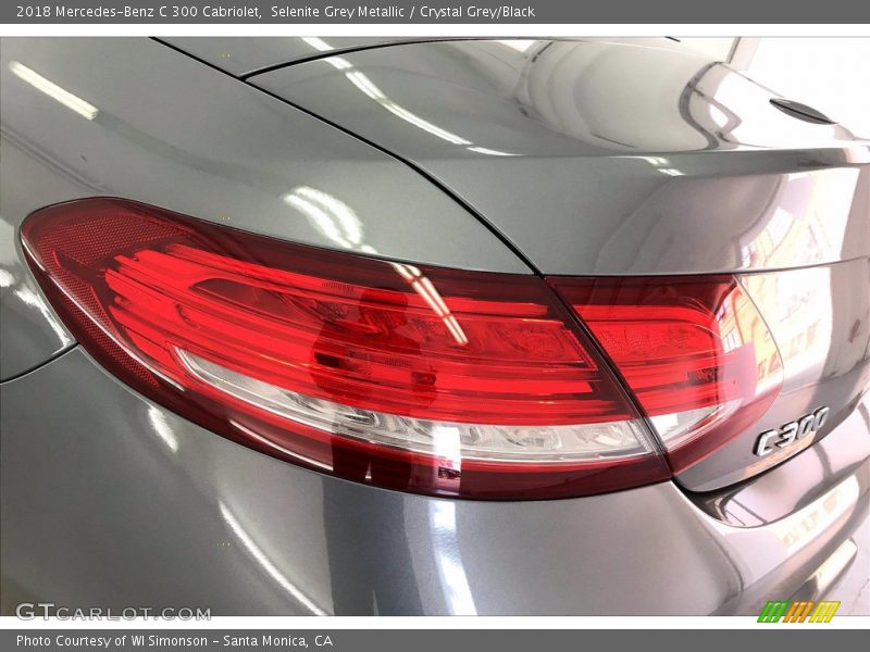 Selenite Grey Metallic / Crystal Grey/Black 2018 Mercedes-Benz C 300 Cabriolet
