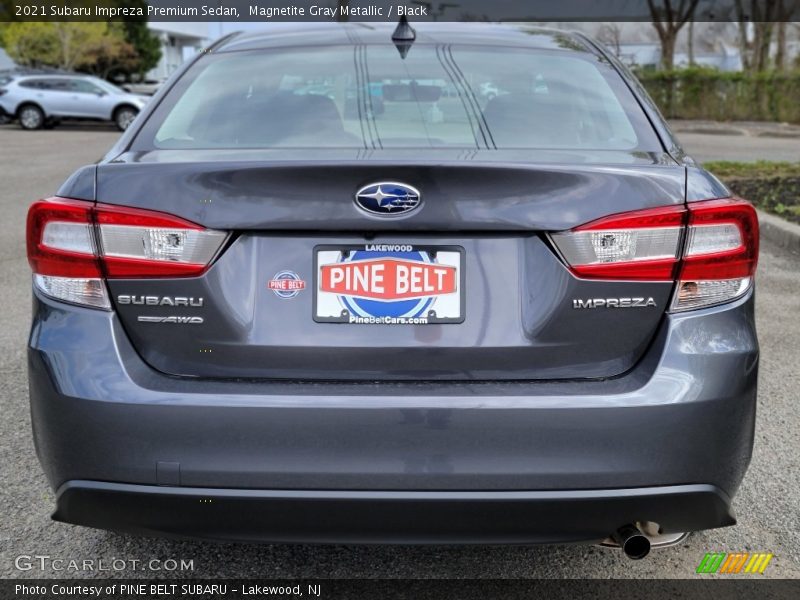 Magnetite Gray Metallic / Black 2021 Subaru Impreza Premium Sedan