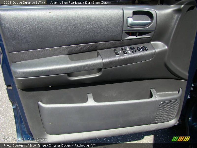 Atlantic Blue Pearlcoat / Dark Slate Gray 2003 Dodge Durango SLT 4x4