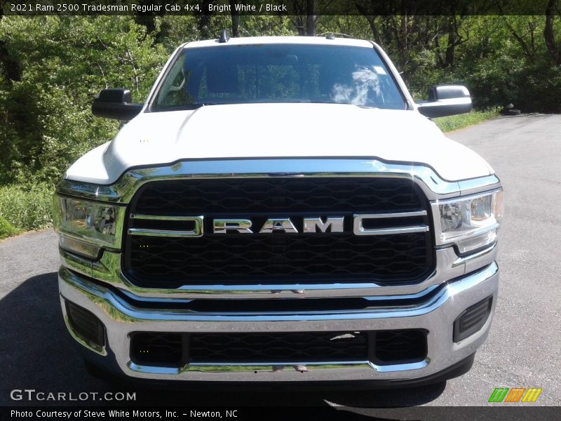 Bright White / Black 2021 Ram 2500 Tradesman Regular Cab 4x4