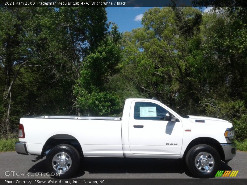 Bright White / Black 2021 Ram 2500 Tradesman Regular Cab 4x4