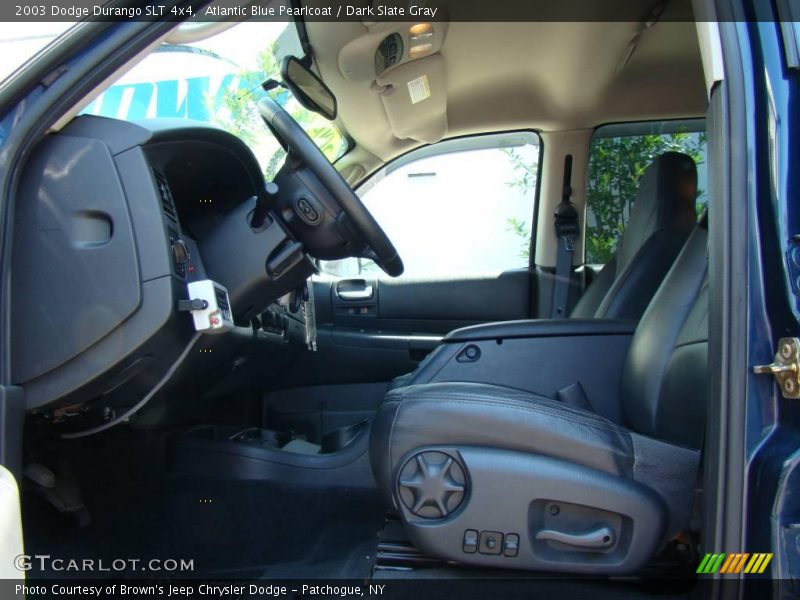 Atlantic Blue Pearlcoat / Dark Slate Gray 2003 Dodge Durango SLT 4x4