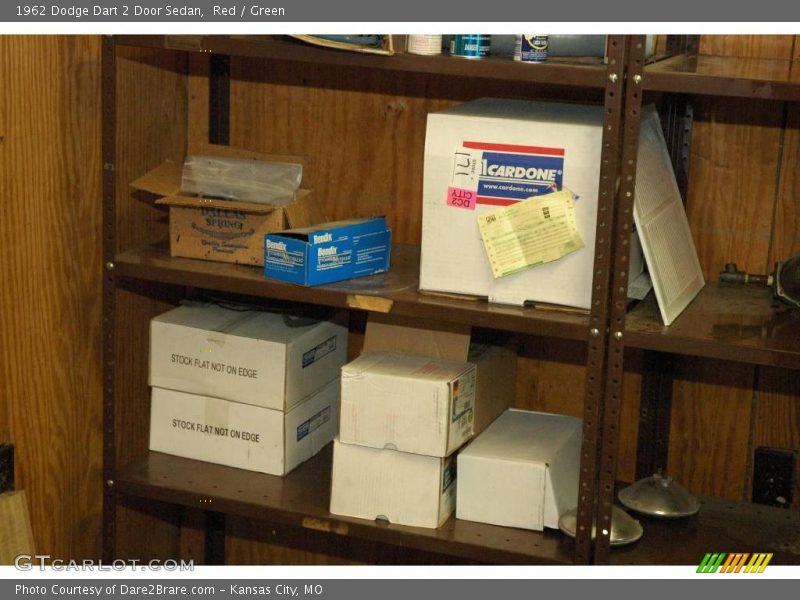 Red / Green 1962 Dodge Dart 2 Door Sedan