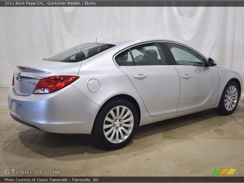 Quicksilver Metallic / Ebony 2011 Buick Regal CXL