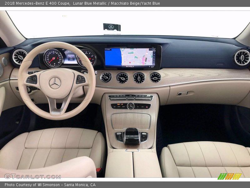 Dashboard of 2018 E 400 Coupe