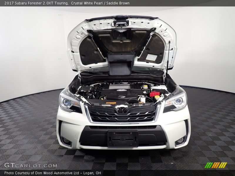 Crystal White Pearl / Saddle Brown 2017 Subaru Forester 2.0XT Touring