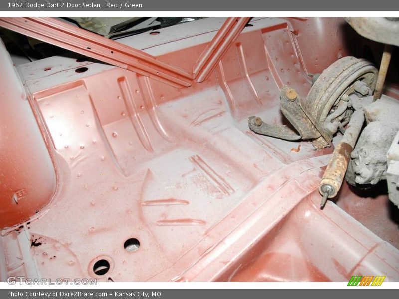 Red / Green 1962 Dodge Dart 2 Door Sedan