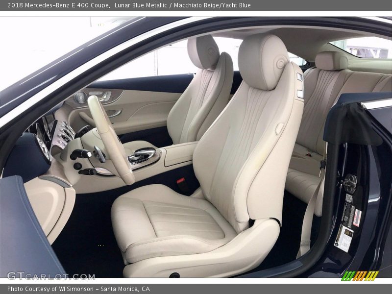 Front Seat of 2018 E 400 Coupe