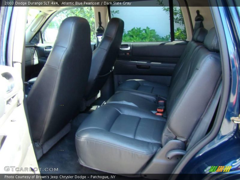 Atlantic Blue Pearlcoat / Dark Slate Gray 2003 Dodge Durango SLT 4x4