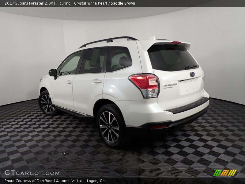 Crystal White Pearl / Saddle Brown 2017 Subaru Forester 2.0XT Touring