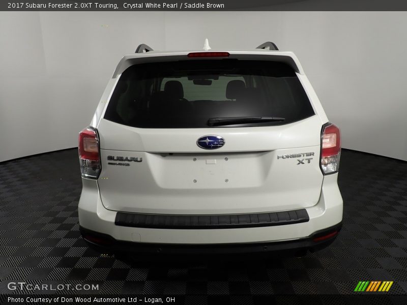 Crystal White Pearl / Saddle Brown 2017 Subaru Forester 2.0XT Touring