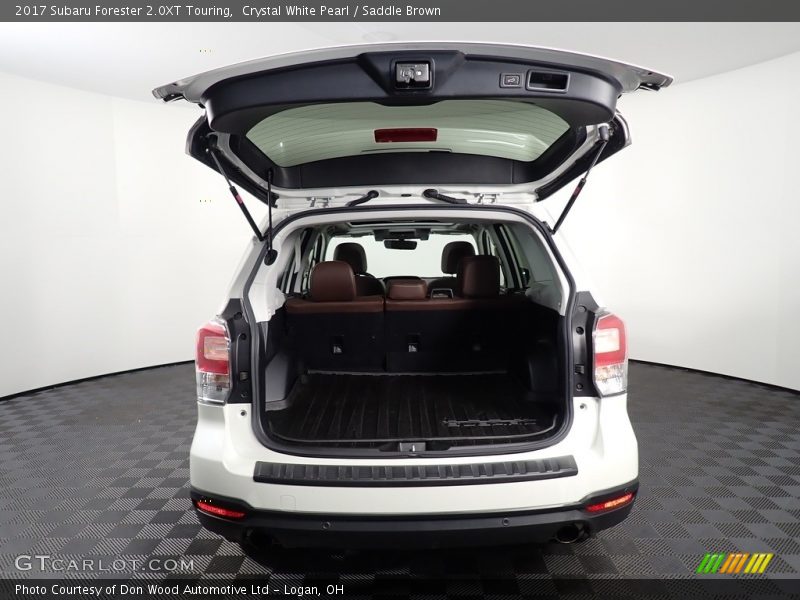Crystal White Pearl / Saddle Brown 2017 Subaru Forester 2.0XT Touring
