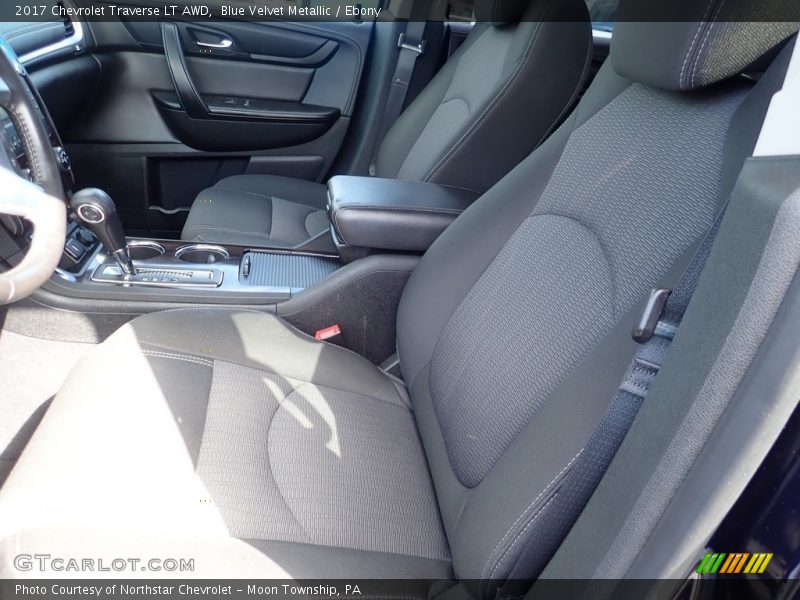 Blue Velvet Metallic / Ebony 2017 Chevrolet Traverse LT AWD