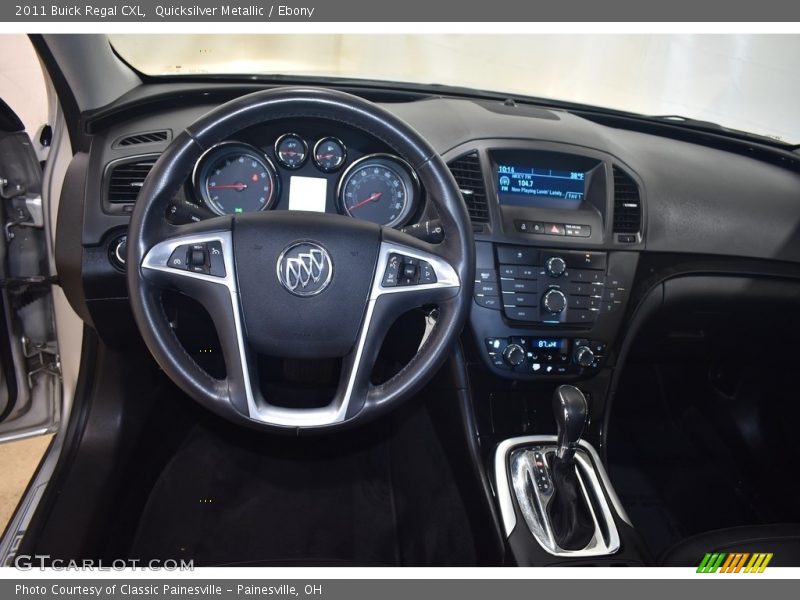 Quicksilver Metallic / Ebony 2011 Buick Regal CXL