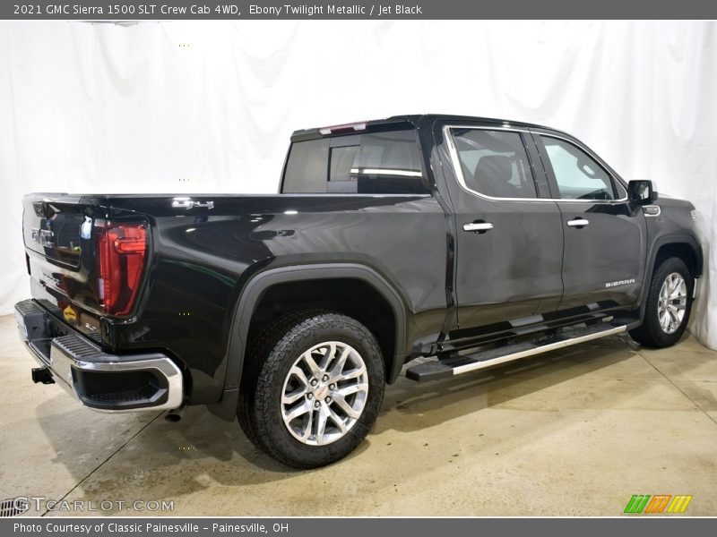 Ebony Twilight Metallic / Jet Black 2021 GMC Sierra 1500 SLT Crew Cab 4WD