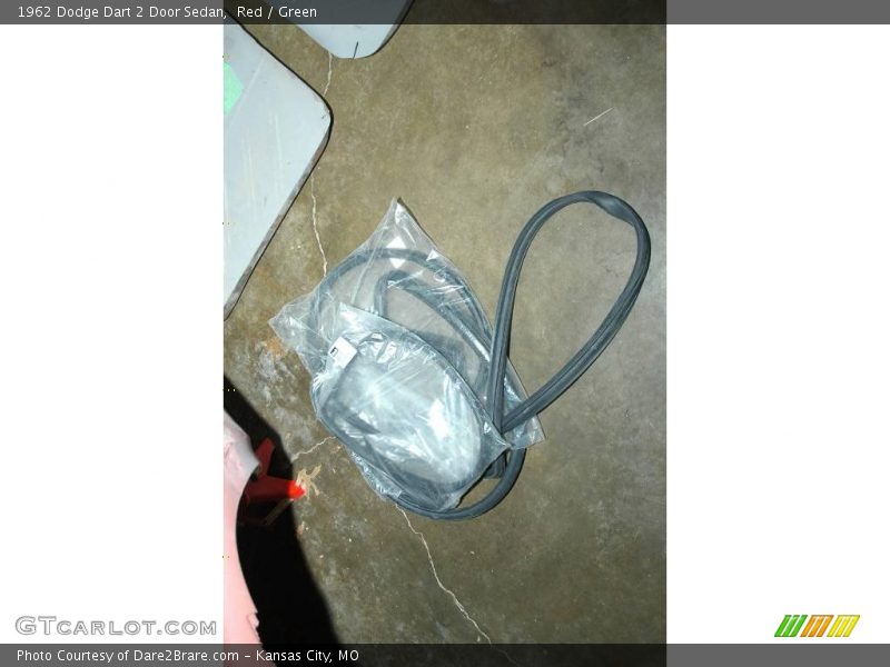 Red / Green 1962 Dodge Dart 2 Door Sedan