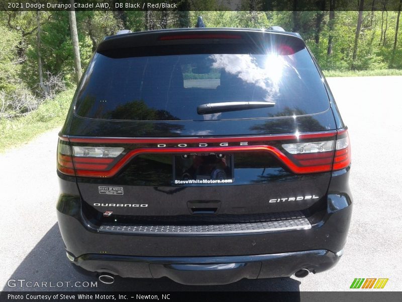 DB Black / Red/Black 2021 Dodge Durango Citadel AWD