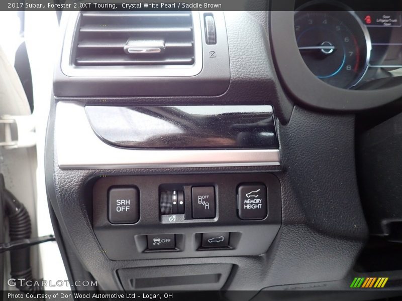 Crystal White Pearl / Saddle Brown 2017 Subaru Forester 2.0XT Touring