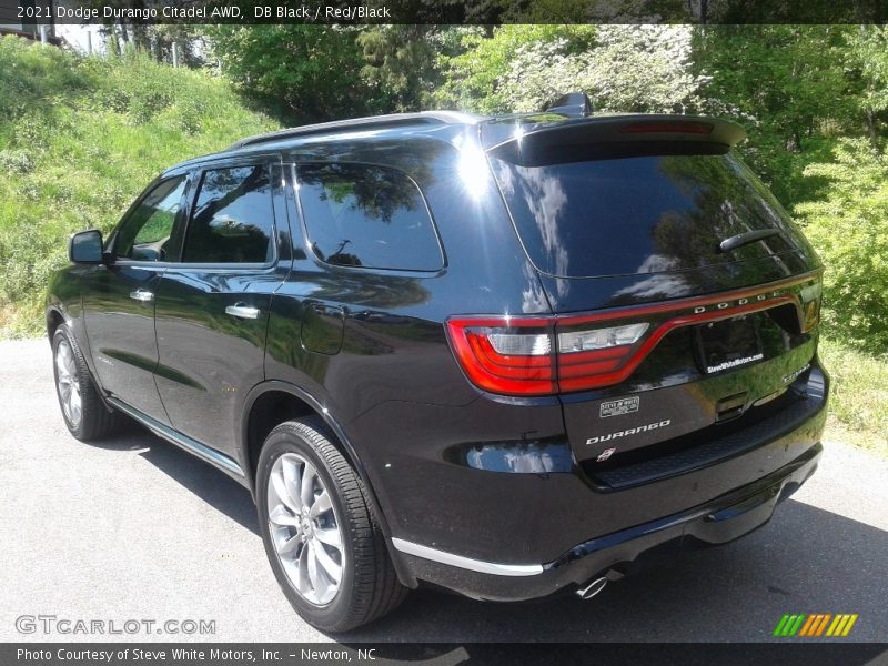 DB Black / Red/Black 2021 Dodge Durango Citadel AWD