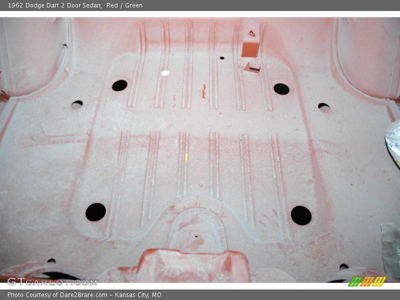 Red / Green 1962 Dodge Dart 2 Door Sedan