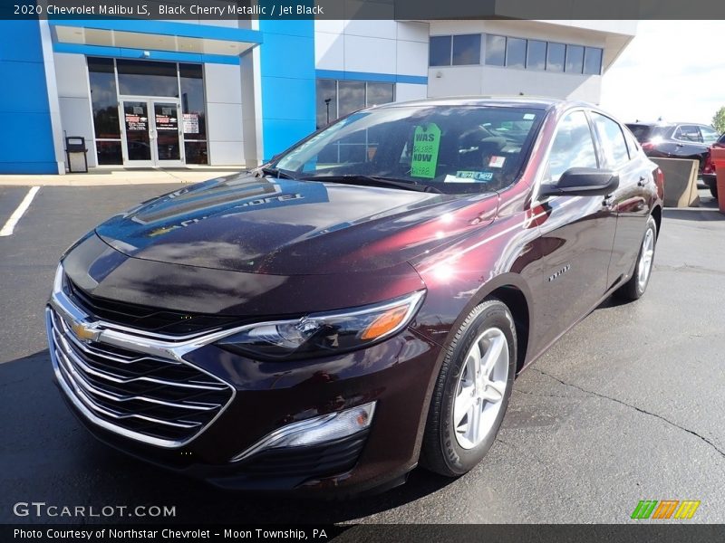 Black Cherry Metallic / Jet Black 2020 Chevrolet Malibu LS