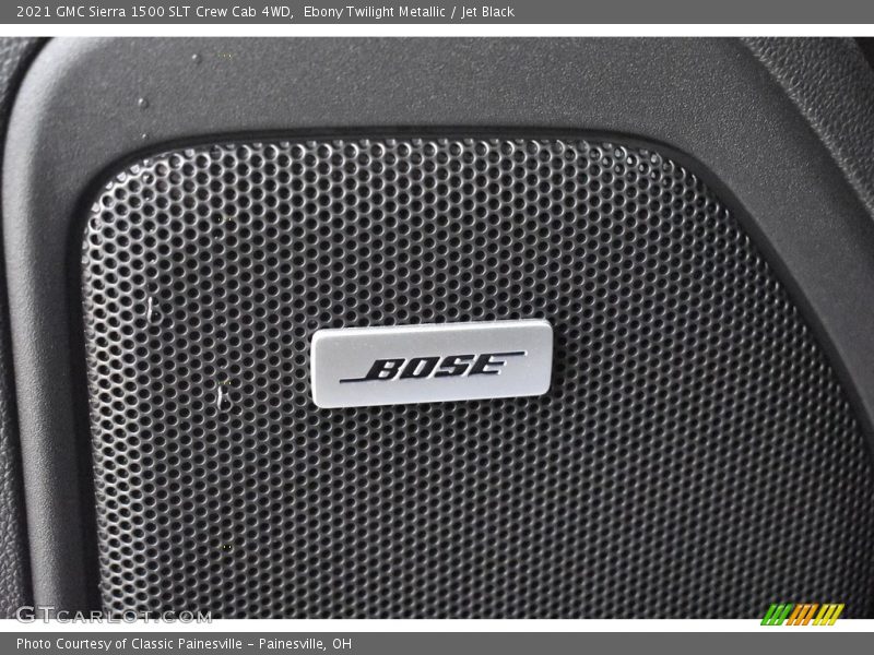 Ebony Twilight Metallic / Jet Black 2021 GMC Sierra 1500 SLT Crew Cab 4WD