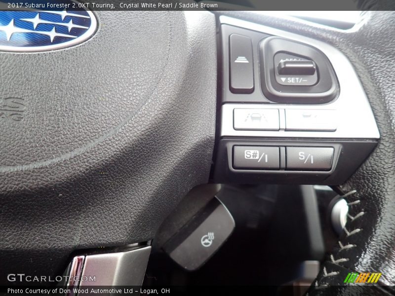 Crystal White Pearl / Saddle Brown 2017 Subaru Forester 2.0XT Touring