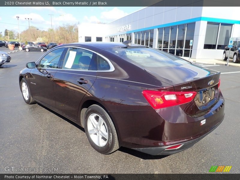 Black Cherry Metallic / Jet Black 2020 Chevrolet Malibu LS