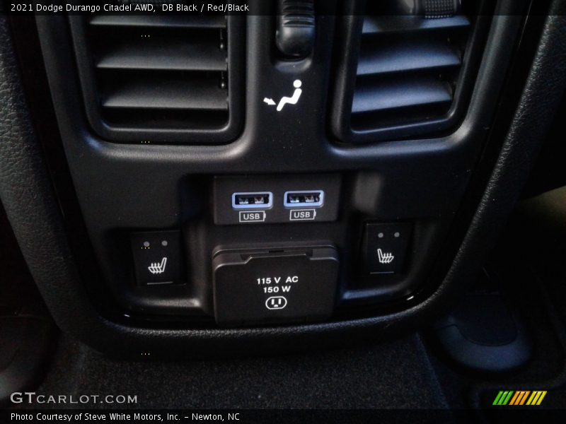 DB Black / Red/Black 2021 Dodge Durango Citadel AWD