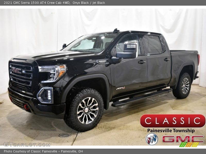Onyx Black / Jet Black 2021 GMC Sierra 1500 AT4 Crew Cab 4WD