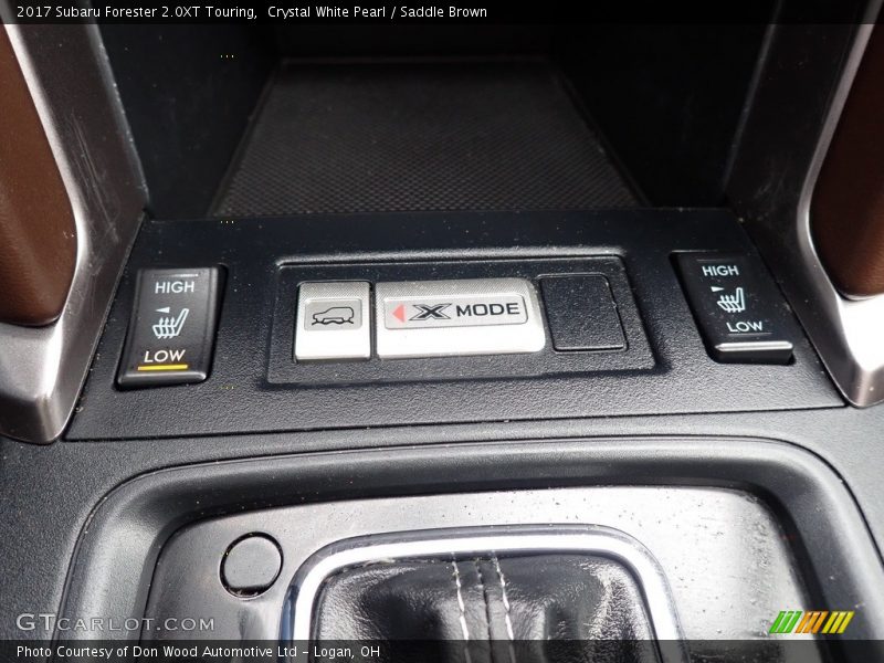 Crystal White Pearl / Saddle Brown 2017 Subaru Forester 2.0XT Touring