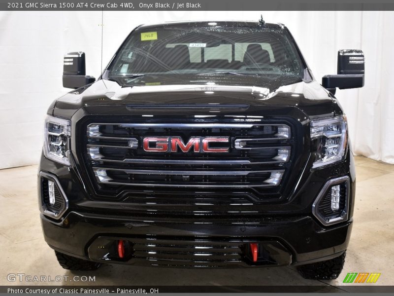Onyx Black / Jet Black 2021 GMC Sierra 1500 AT4 Crew Cab 4WD