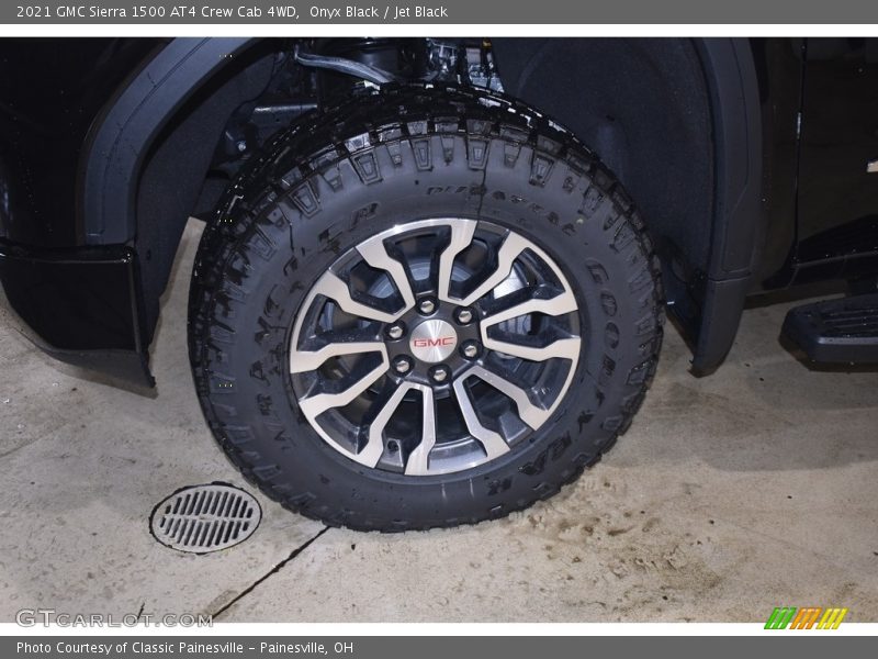 Onyx Black / Jet Black 2021 GMC Sierra 1500 AT4 Crew Cab 4WD