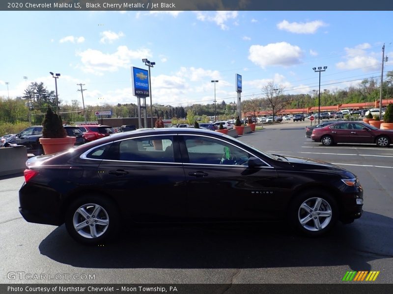 Black Cherry Metallic / Jet Black 2020 Chevrolet Malibu LS