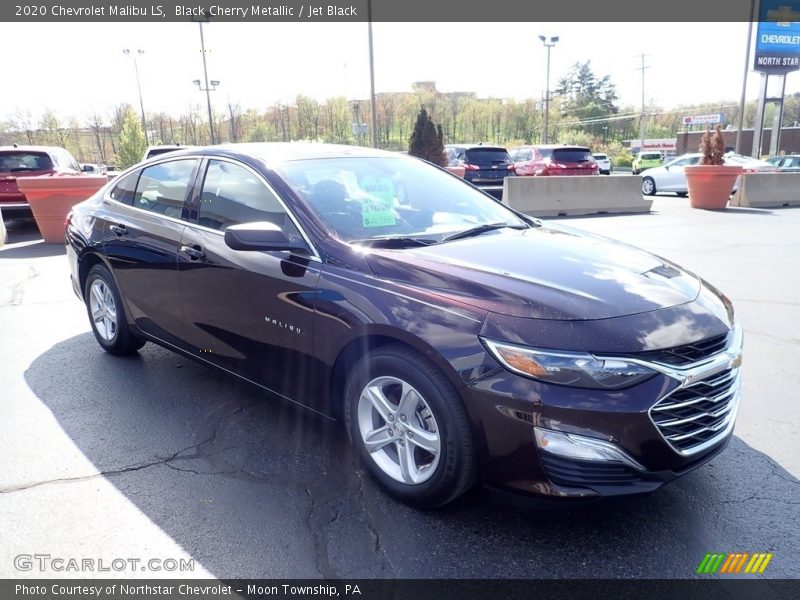 Black Cherry Metallic / Jet Black 2020 Chevrolet Malibu LS