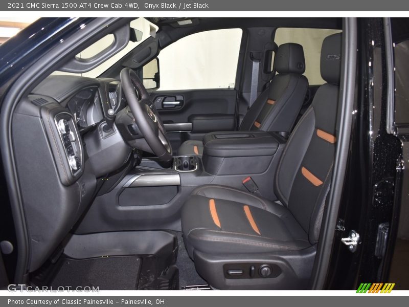 Onyx Black / Jet Black 2021 GMC Sierra 1500 AT4 Crew Cab 4WD