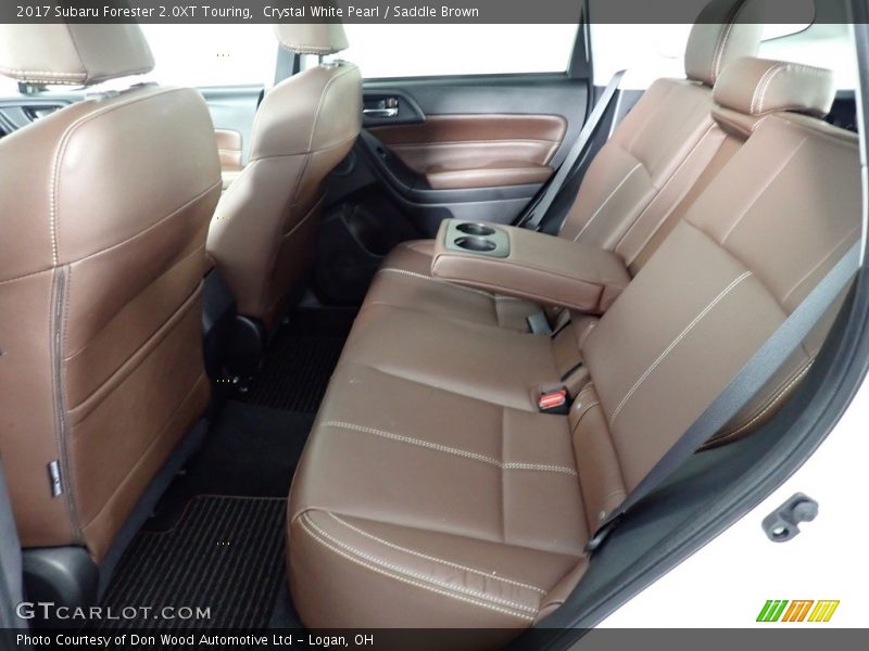 Crystal White Pearl / Saddle Brown 2017 Subaru Forester 2.0XT Touring