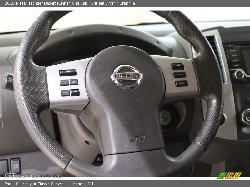 Brilliant Silver / Graphite 2016 Nissan Frontier Desert Runner King Cab