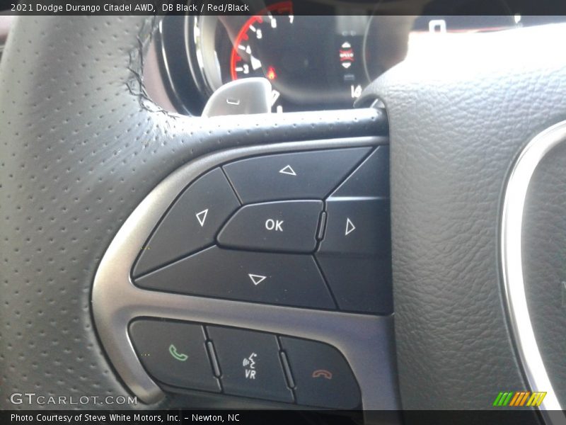 DB Black / Red/Black 2021 Dodge Durango Citadel AWD