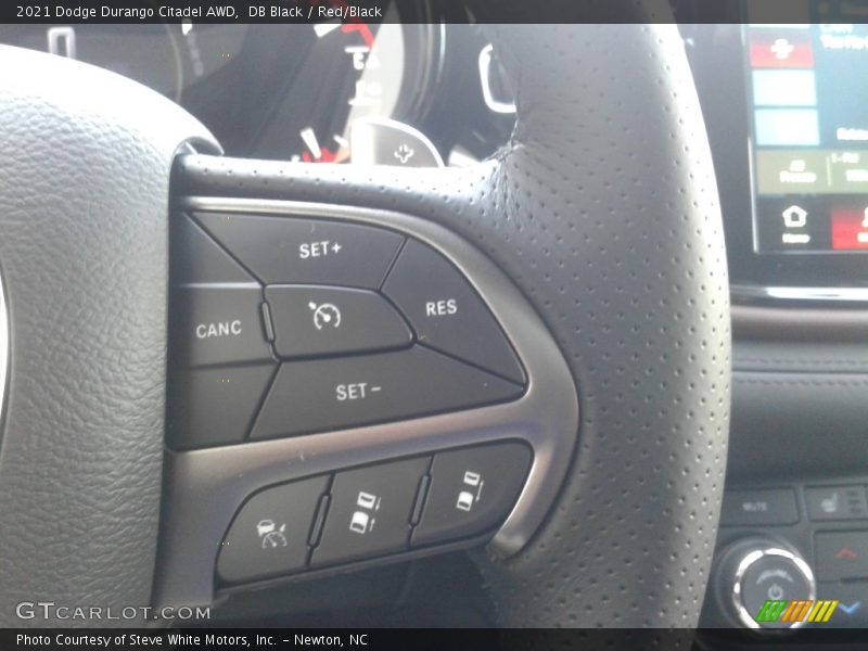 DB Black / Red/Black 2021 Dodge Durango Citadel AWD