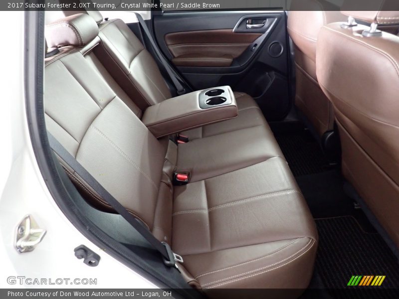 Crystal White Pearl / Saddle Brown 2017 Subaru Forester 2.0XT Touring