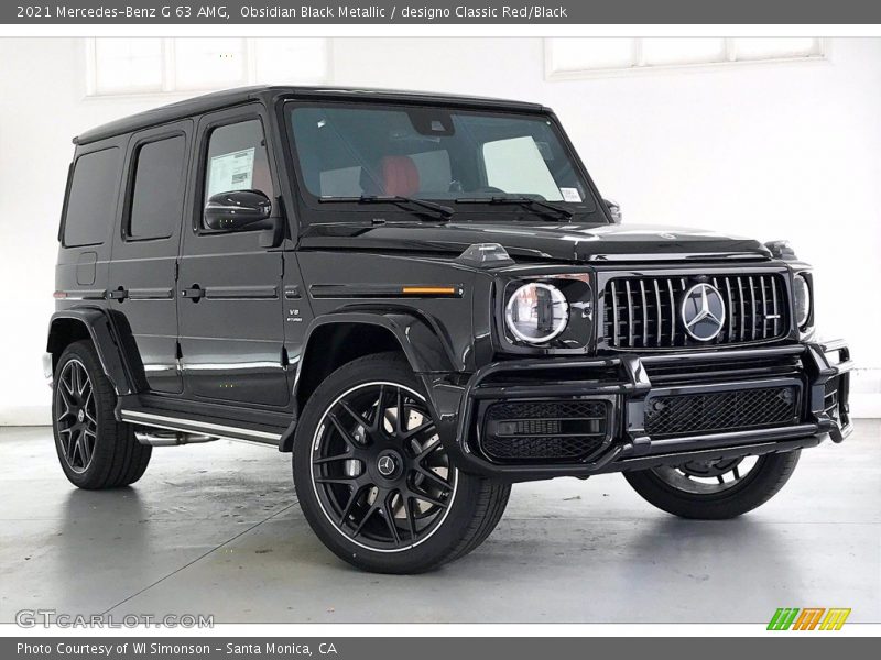 Front 3/4 View of 2021 G 63 AMG