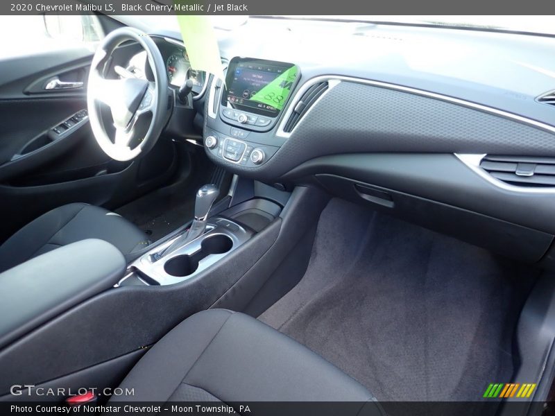 Black Cherry Metallic / Jet Black 2020 Chevrolet Malibu LS